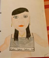 Portrait, par Clémence