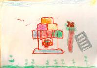 maison en lego, par Baptiste