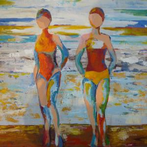 Peinture acrylique sur toile de Fabienne